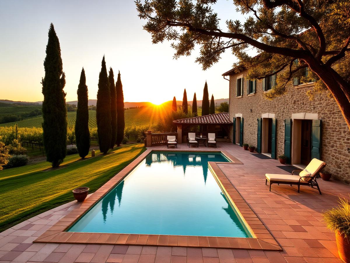 Tuscan countryside villa